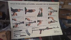 Large Military Plastic Sign