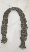 Antik öv és ékszer hozzá 1800-as évek körülbelül