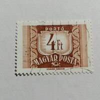 Pecsételt Magyar bélyeg. 1969. Portó