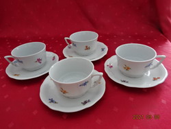 2 db együtt eladó Zsolnay porcelán, manófüles teáscsésze + alátét. Vanneki!
