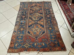 Very beautiful half-ankle Iranian Hamadan 110x180 hand-woven wool Persian rug MZ525