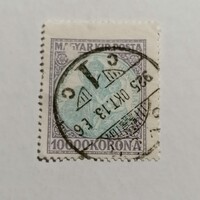 Pecsételt Magyar bélyeg. 1921/25.
