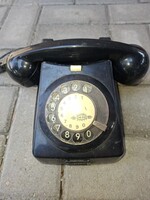 Régi tárcsás telefon a 70-es évekből
