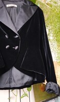 Csodás Jil Sander vintage bársony-selyem zakó felső kabát blézer 38 / M