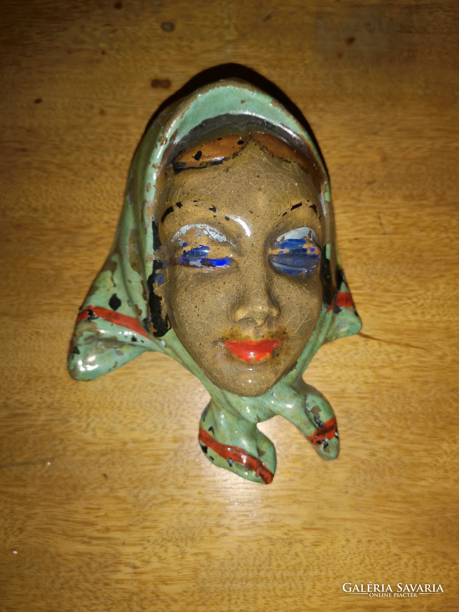 Horvath s. Art deco wall mask - Pottery, Ceramics | Galeria