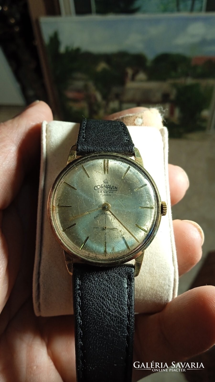 Almera 24K Altın Kaplama Yıldız Motifli Vintage Kol Saati SAAT vintagezegeni