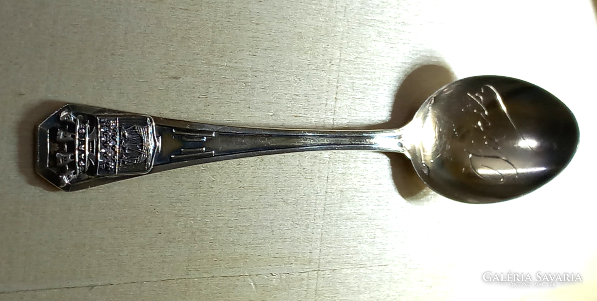 Vintage silver store teaspoons