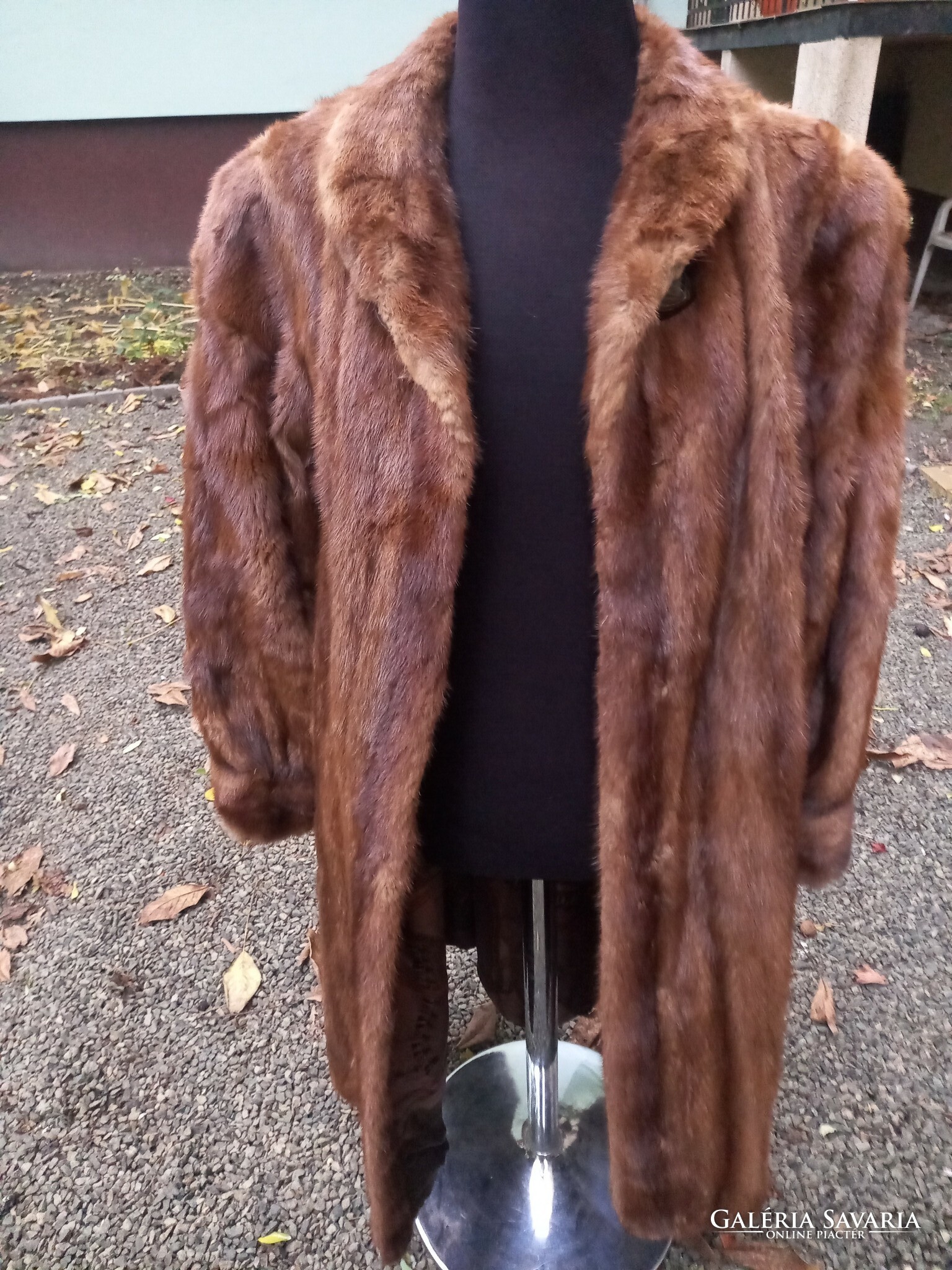 Elegant women s vintage winter real fur coat mink fur in very