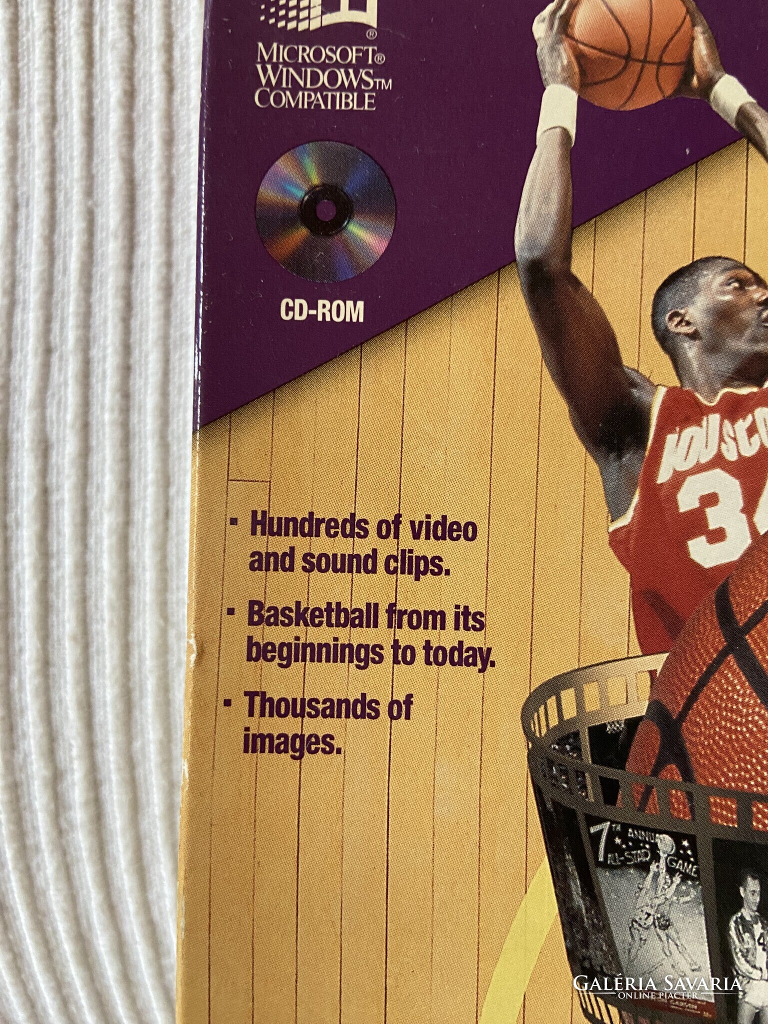 ‘94-95 Microsoft Complete Basketball kosaras CD-ROM