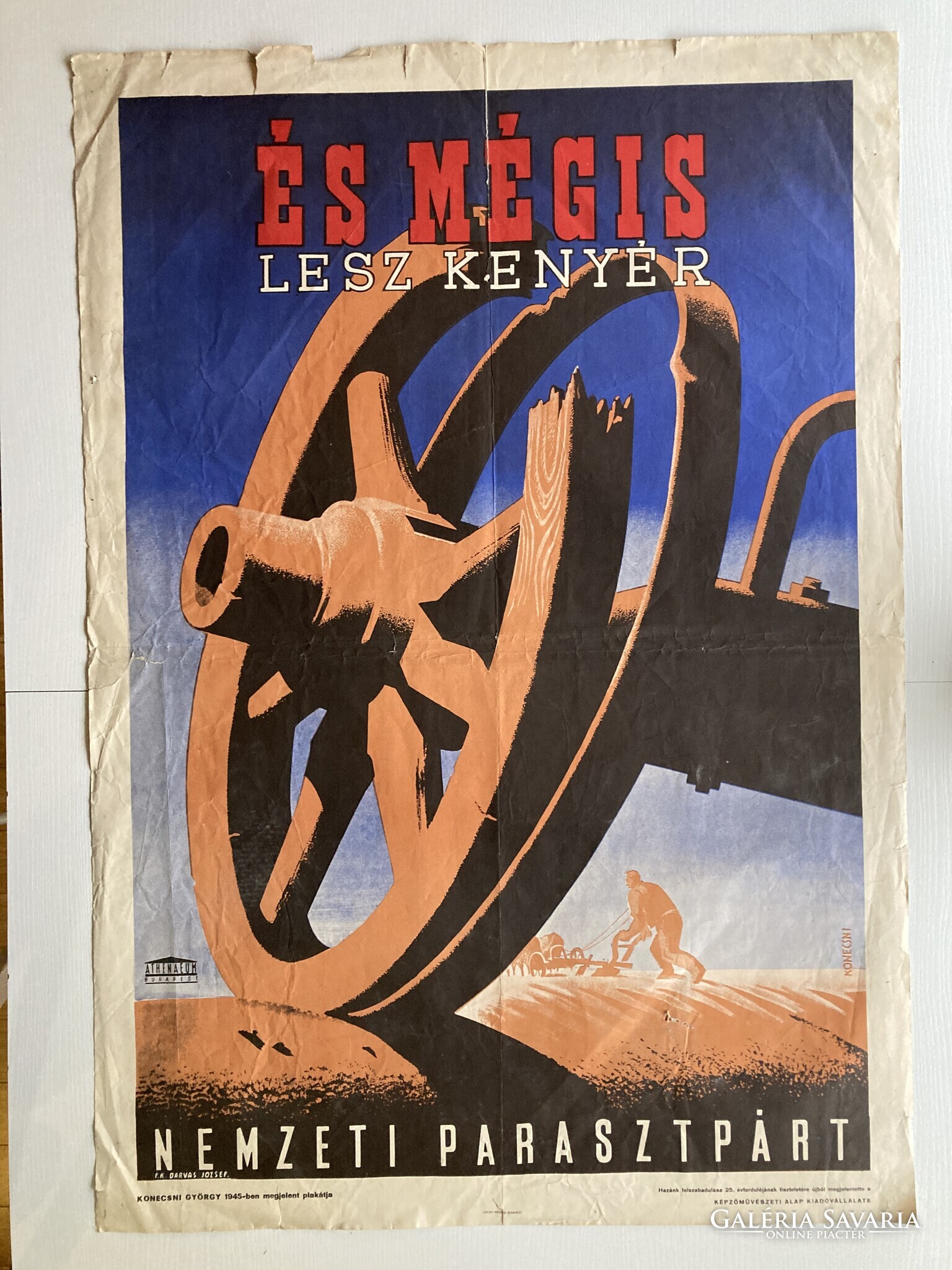 Konecsni György: És mégis lesz kenyér Nemzeti Parasztpárt