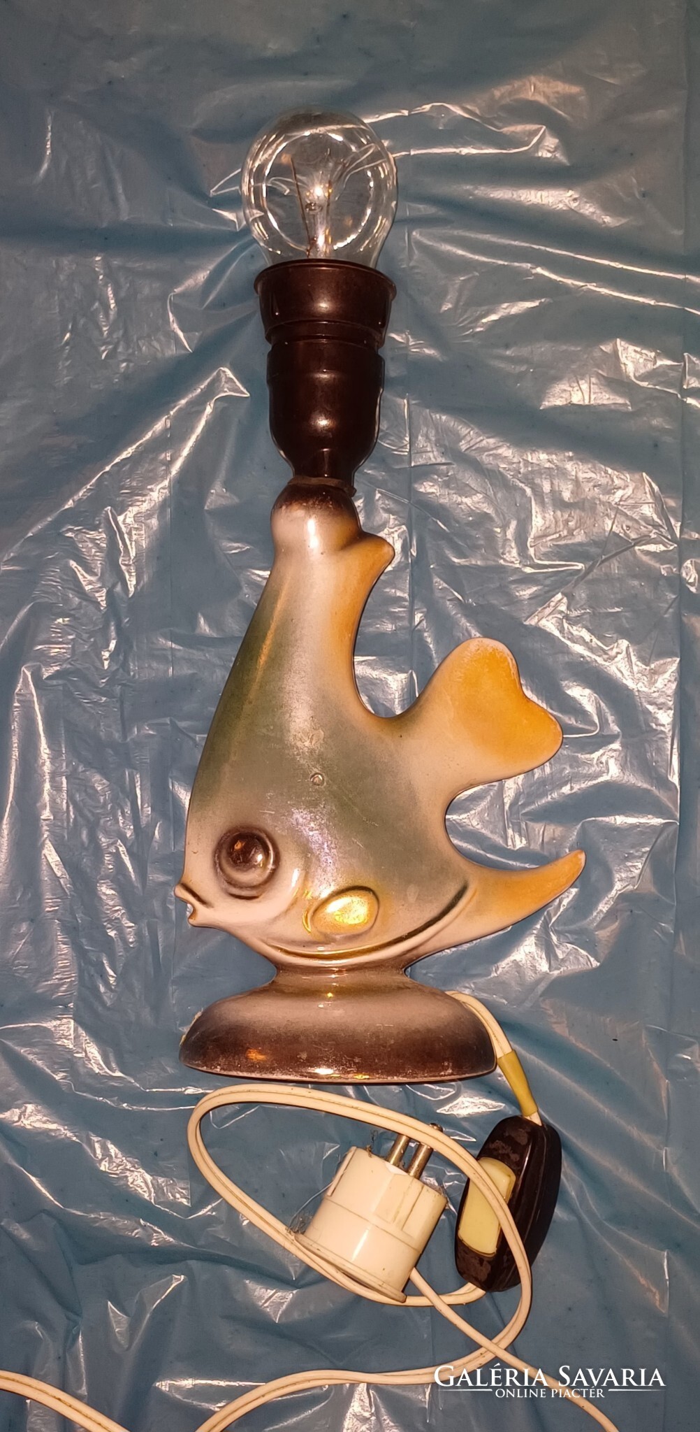 Retro industrial fish lamp Lamps, chandeliers Galeria Savaria