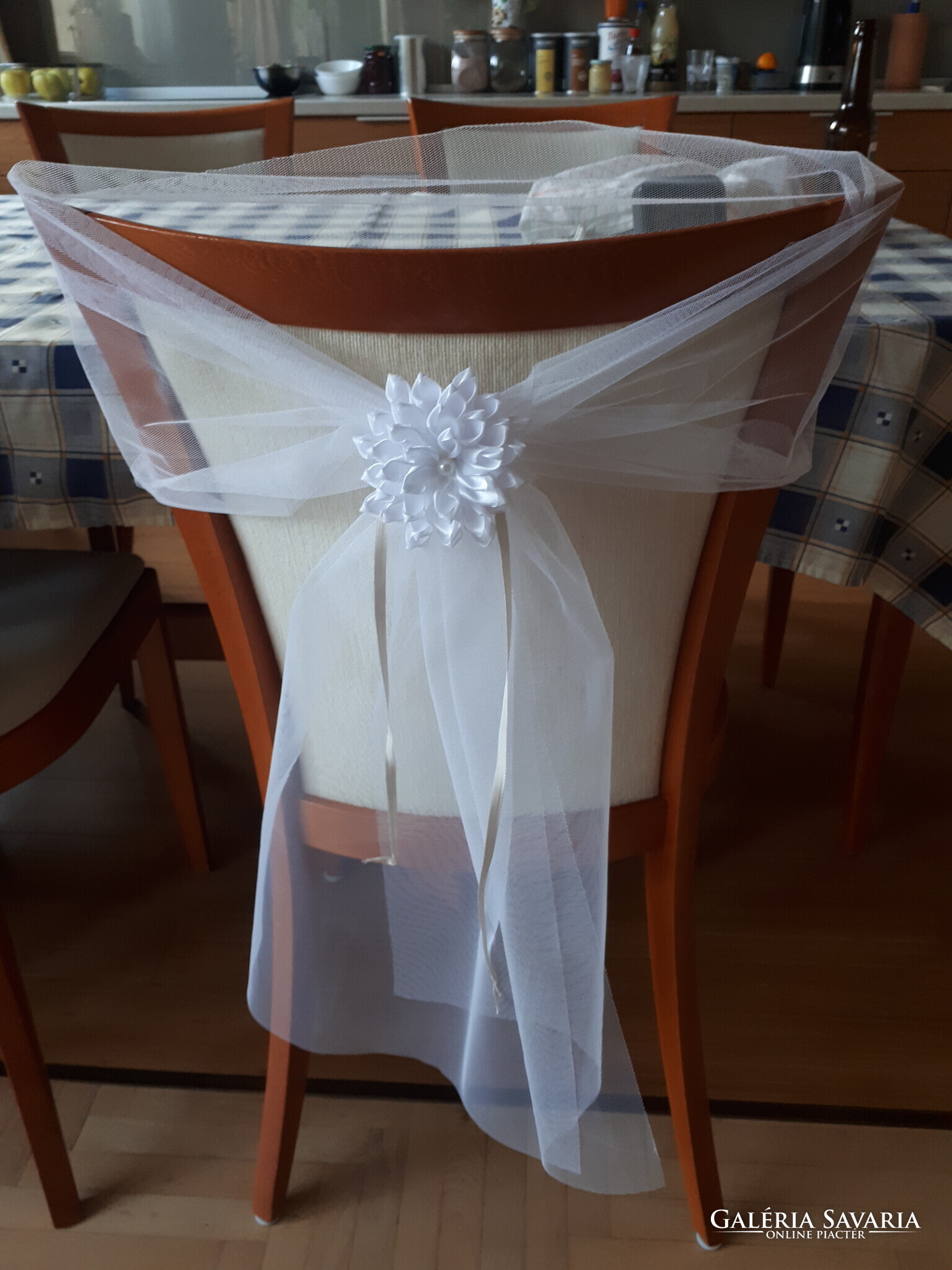 Wedding chair ornament church pew ornament decoration Handmade