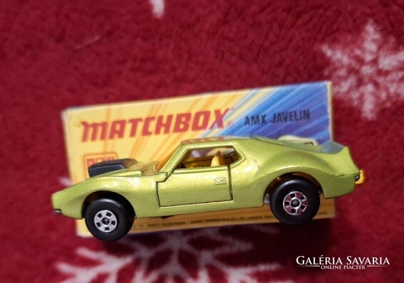 Eredeti angol, gyönyörű Matchbox, Superfast, AMX Javelin, 1972-es