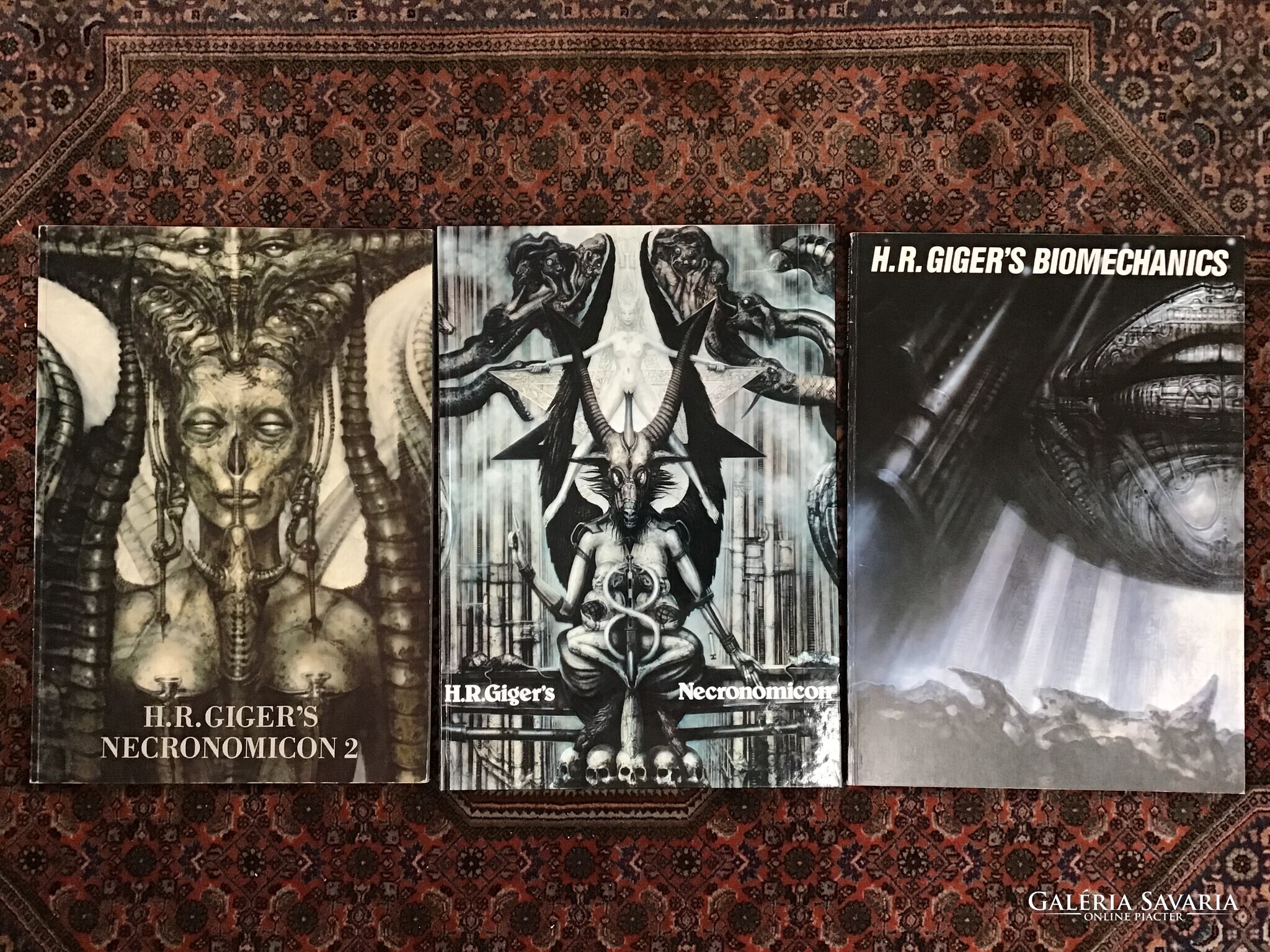 Rarity! Necronomicon, necronomicon 2, biomechanics h.R. Gigers 