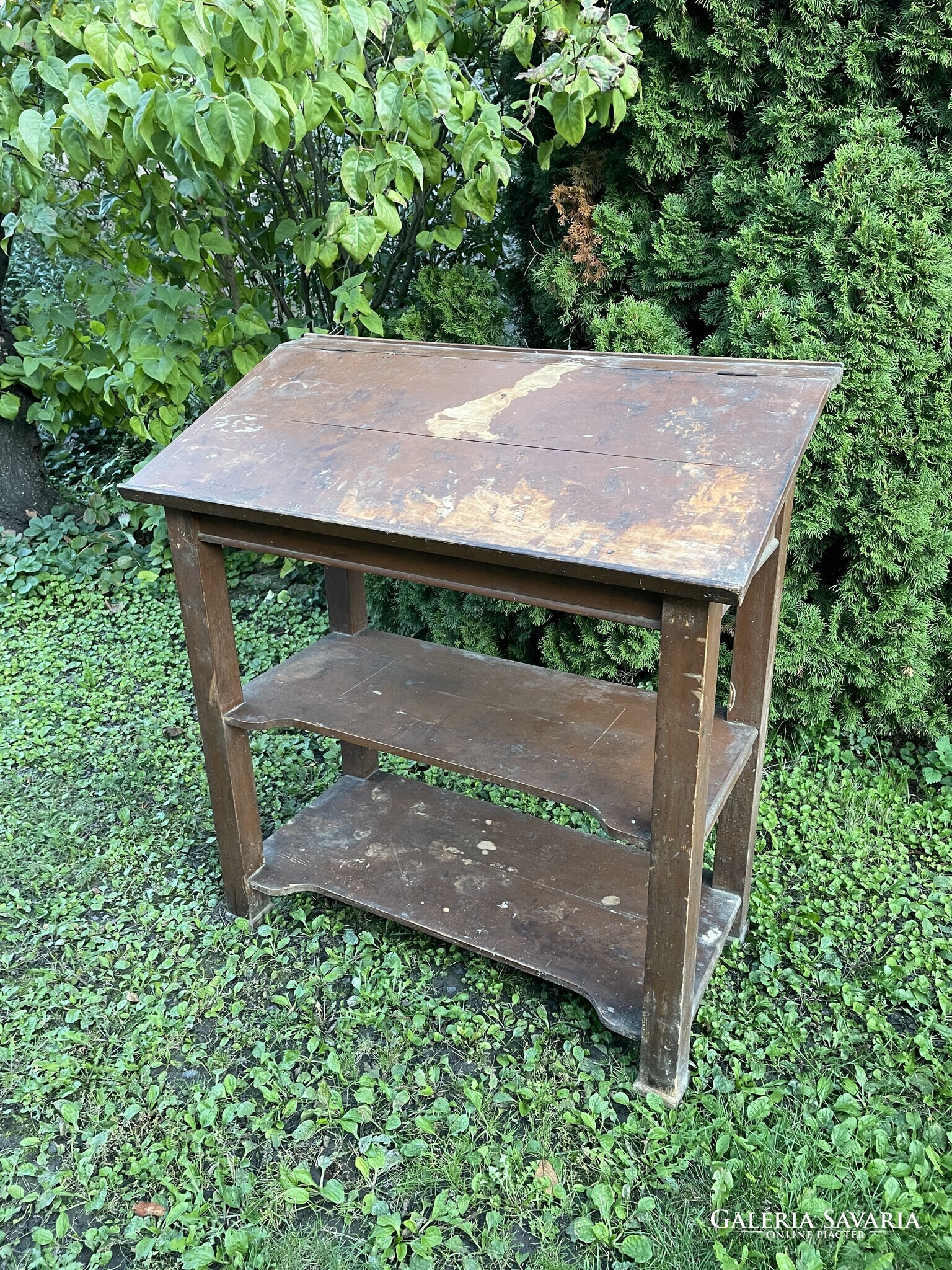 Antik pulpitus, álló íróasztal - Bútor | Galéria Savaria online piactér ...