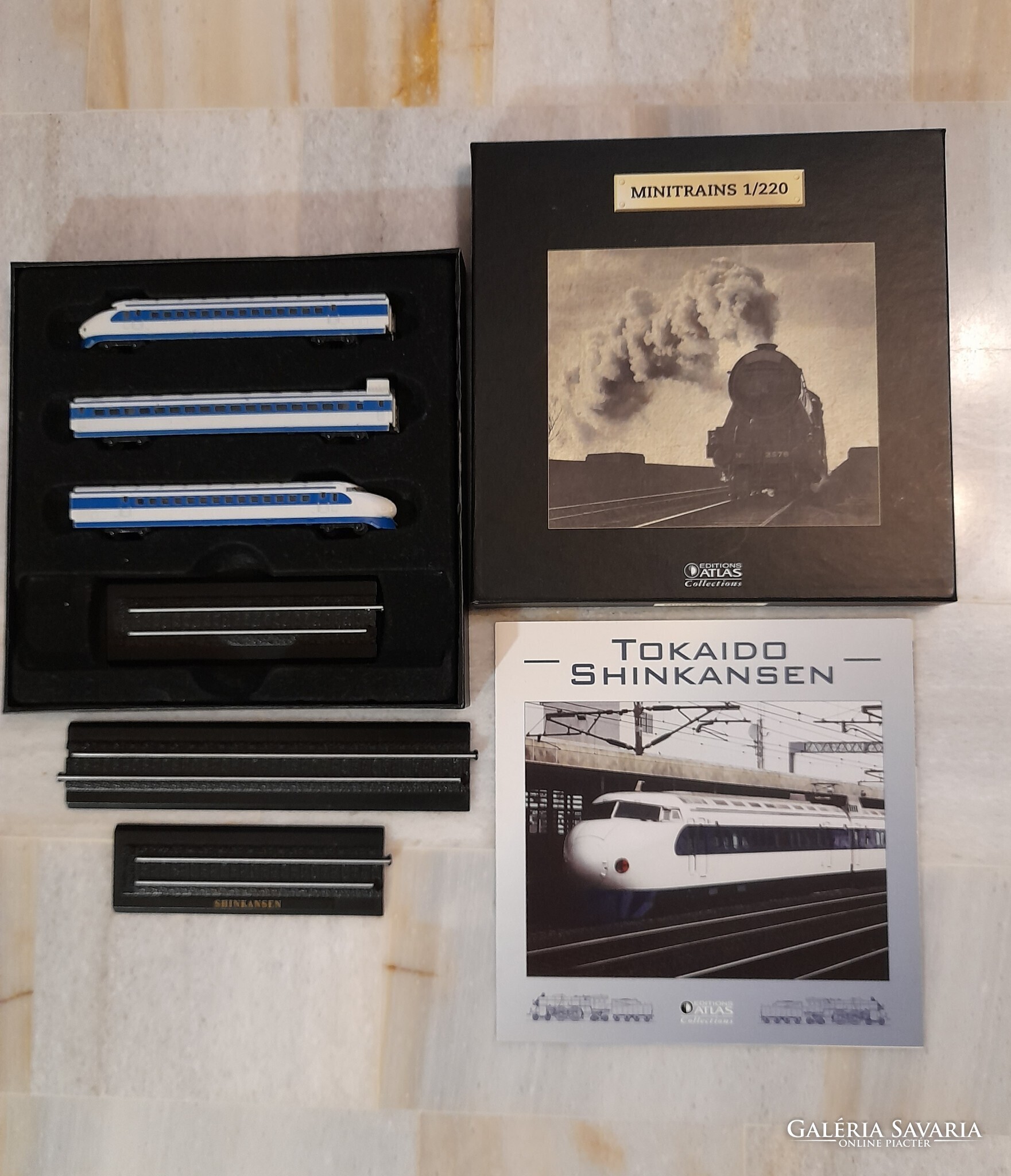 COFFRET TRAIN MINIATURE MINITRAINS ECHELLE 1/220 edition Atlas EUR 9,90