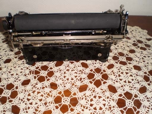 Antique erika bag typewriter a real rarity!