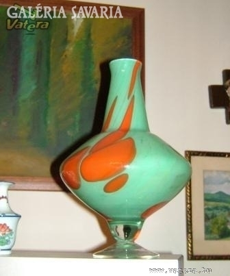 Csodaszép különleges muránói váza