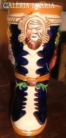 Embossed German ornament boot cup