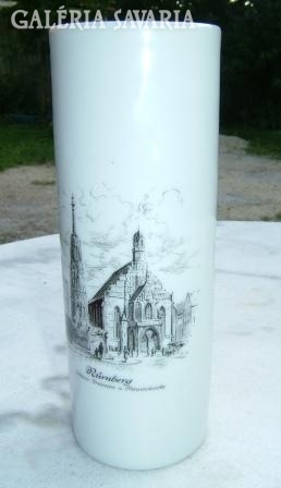 Kaiser vase: with a picture of Nuremberg - old west. German