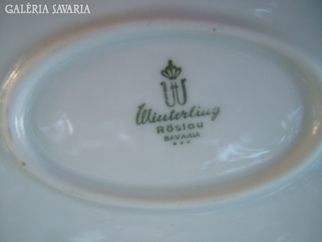 Winterling röstau Bavarian flower pattern large plate - china
