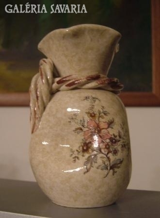 Handarbeit különleges "horpasztott" váza