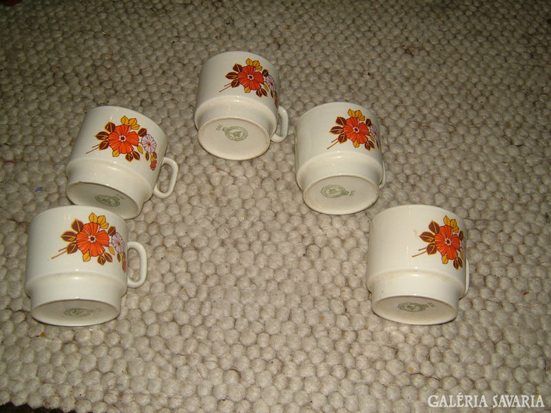 Pagnossin earthenware olasz Treviso csészék 5db