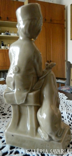 Svejk az öreg katona - sorszámozott régi porcelán figura