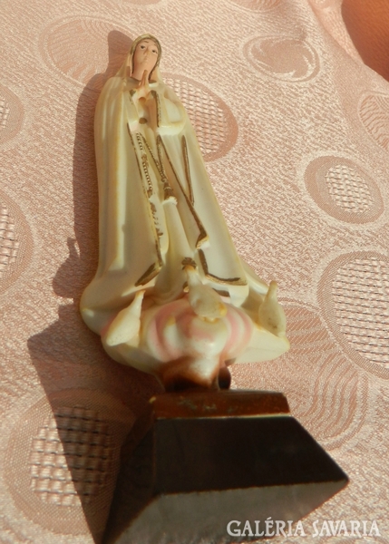 Régi műanyag Szűz Mária szobor - kegytárgy RITKA!