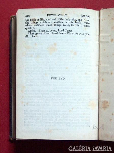 The New Testament, Cambridge 1873.