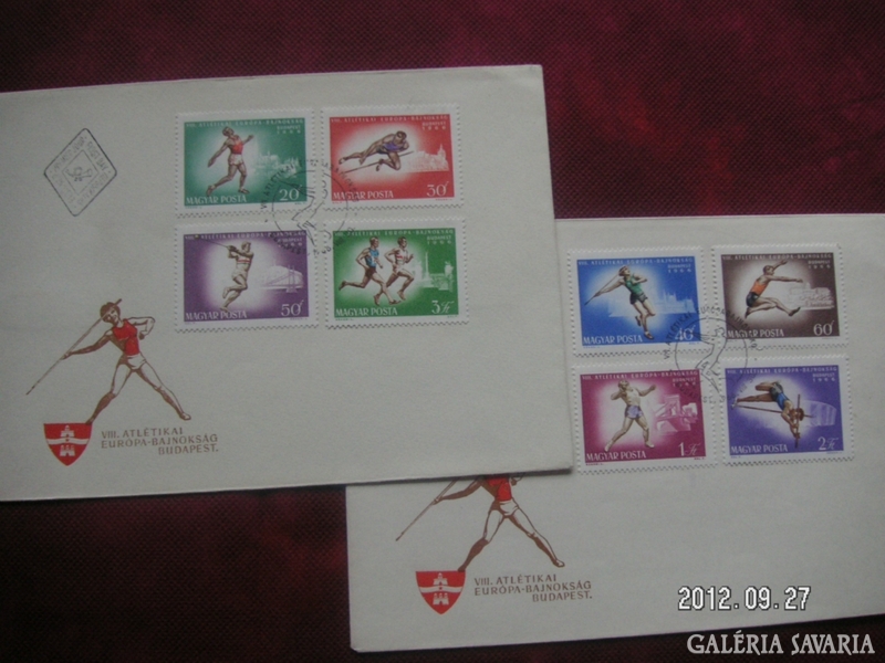 , Viii. Athletic EB Budapest, 1966 with special stamp