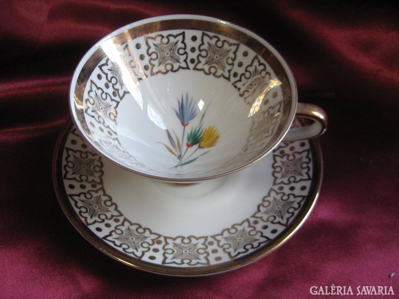 Bavaria winterling aranyozott teás csésze & alj