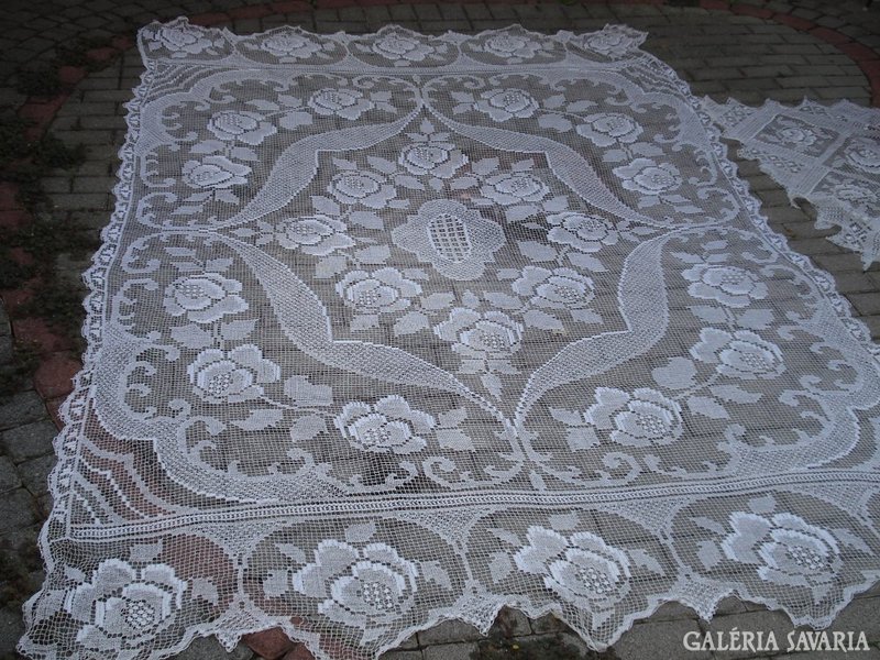 Art Nouveau recipe bedspread, curtains. 340X320.
