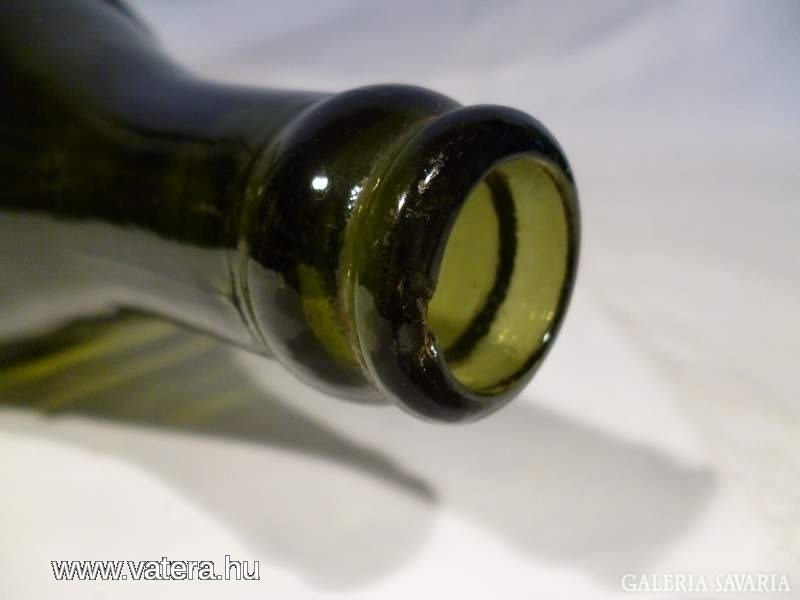 X301 A7 Régi nagyméretű zöld üveg