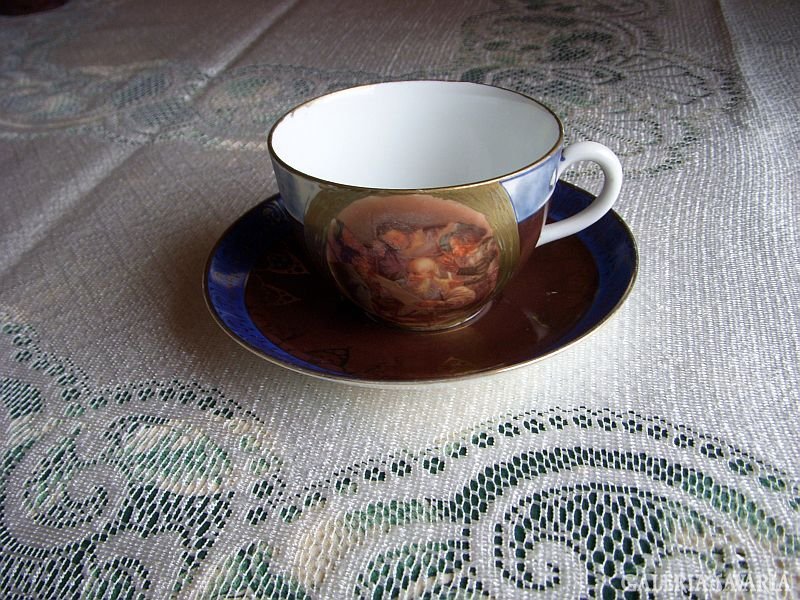 Gyönyörű antik THUN teás szett