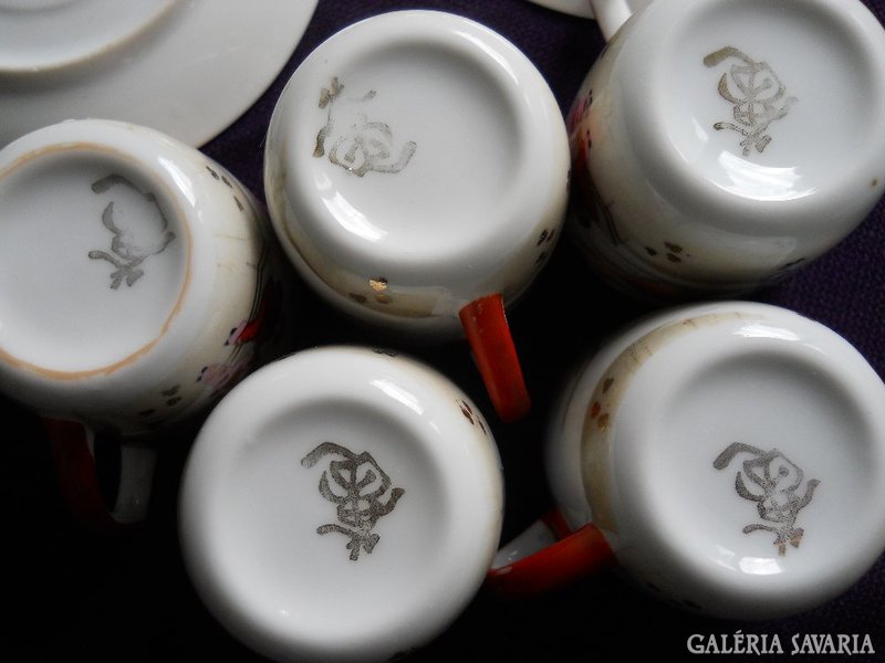 MZ Altrohlau porcelán  kávés csészék