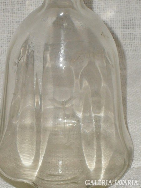 Bieder likőrös üveg  ( 0025 )