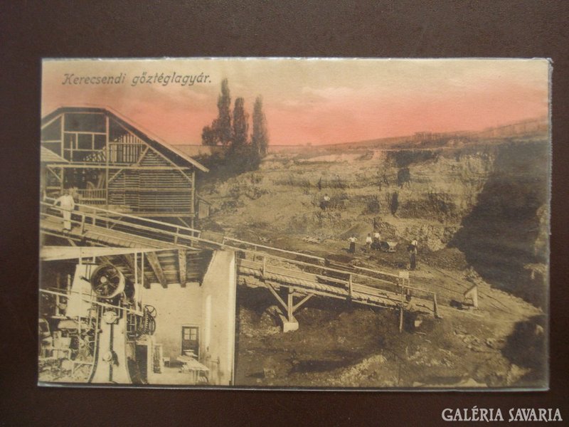 Kerecsendi Gőztéglagyár  kb 1910       RK