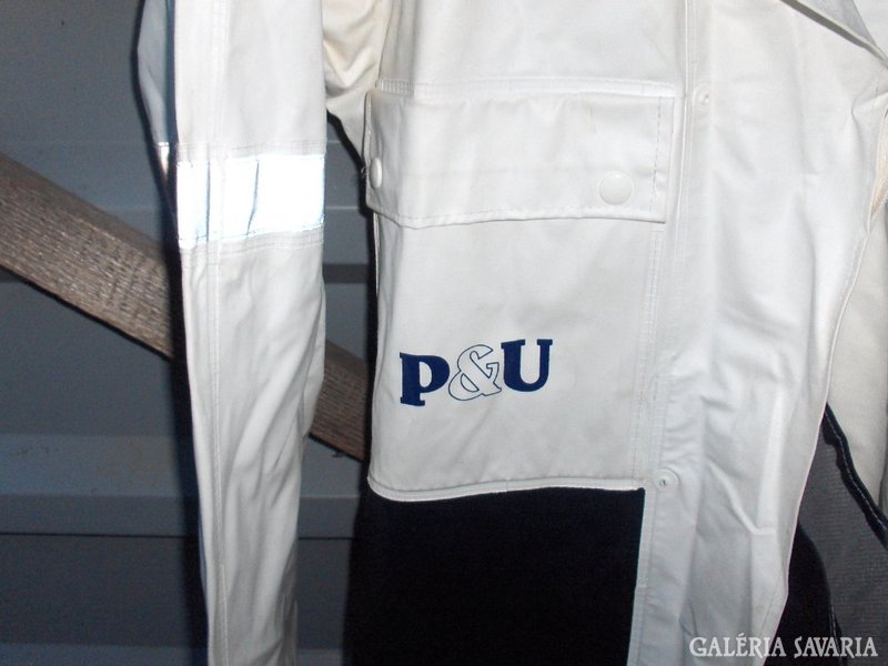 Old policeman /?/ Overalls, waterproof clothing