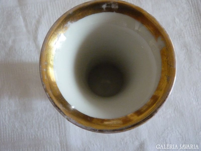 NAGY LEÁRAZÁSOK MOST! Német antik, számozott porcelán váza (Bavaria) (29)
