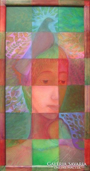 Ilyés Márta: A béke vándora / Wanderer of peace 1995
