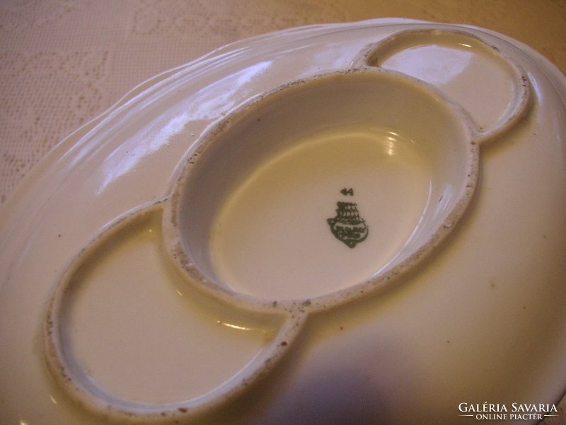 Zsolnay soup bowl from the 50s, with sauce bowl