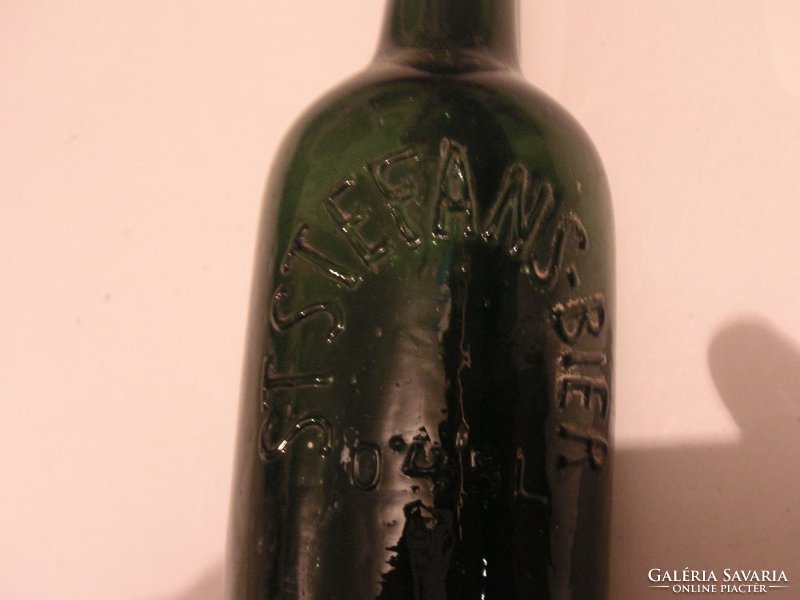 Antique beer bottle, stephans bier 0.45 l
