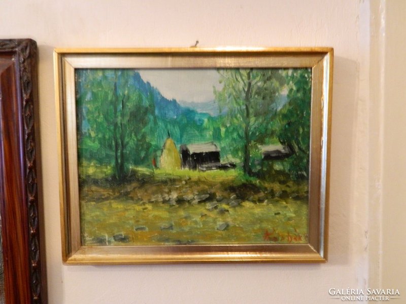 Podolyák Vilmos nagybányai festő eredeti festménye