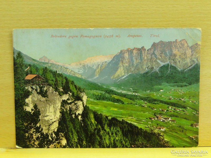 0A903 Régi képeslap Tirol tájkép