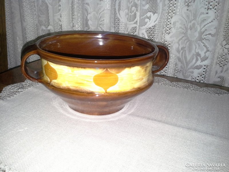 Kovács Éva keramikus - antik kerámia kaspó, tál, váza