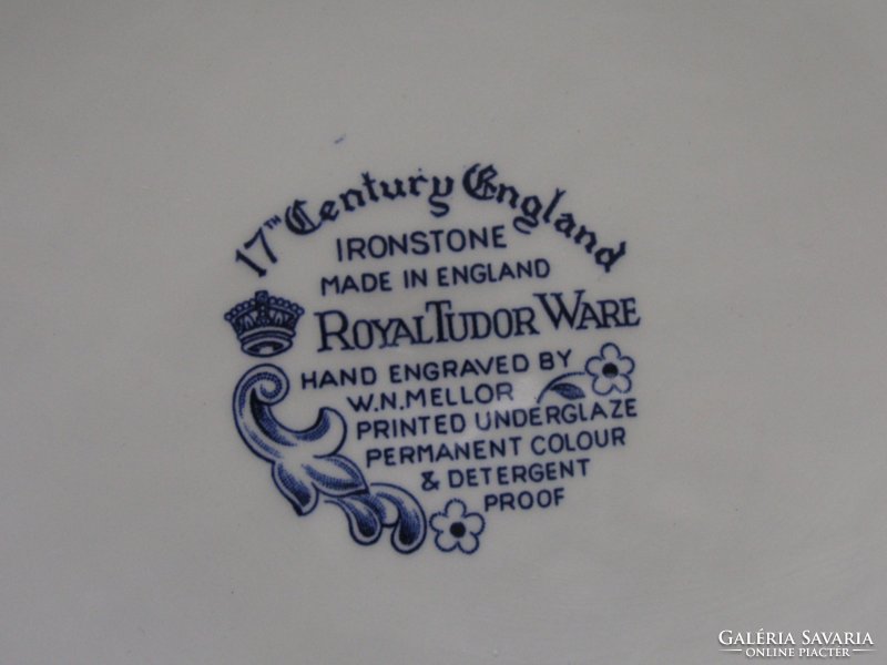 English decorative plate 34 cm