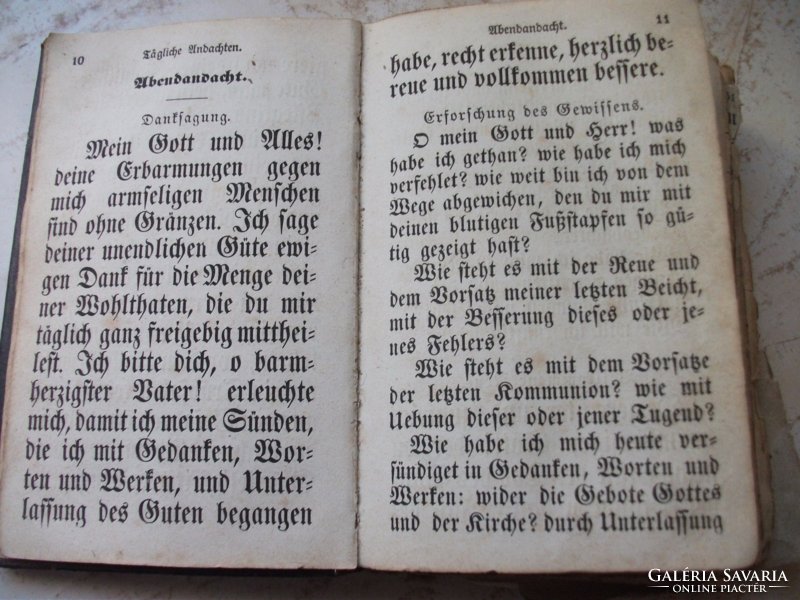 Német nyelvű imakönyv eladó!