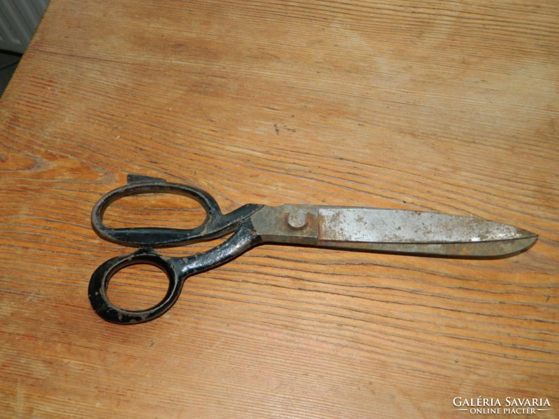Antique large iron scissors