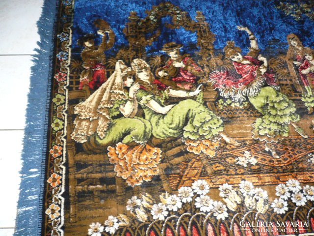 Antique moquette tapestry - Spanish dancer